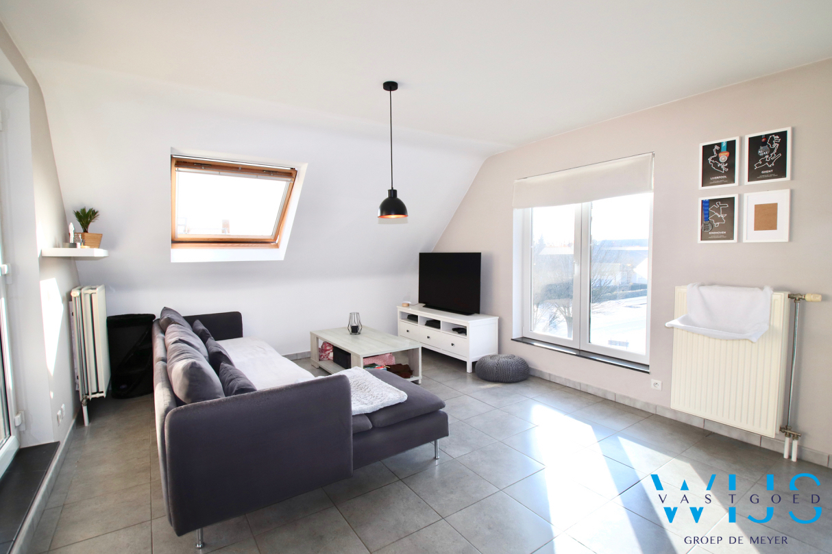 3slaapkamer appartement met leuk dakterras &amp; garage te ERTVELDE / RIEME! 