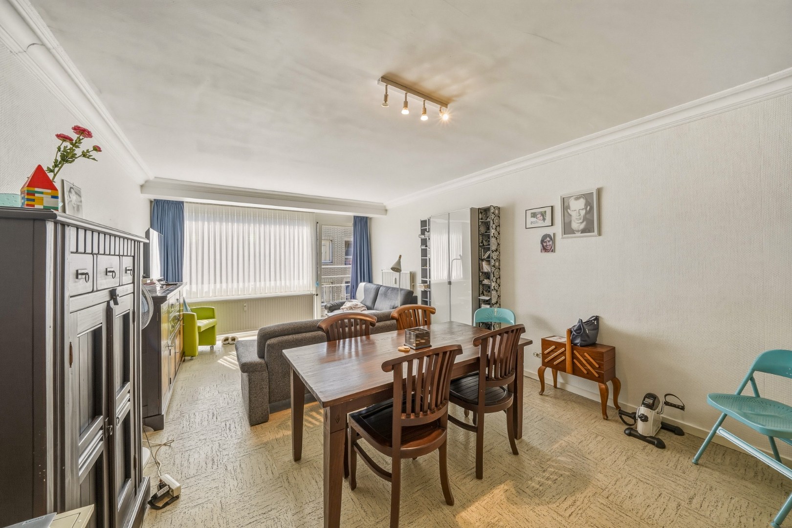 Lichtrijk appartement met terras en gunstig EPC-label B in Oostende 