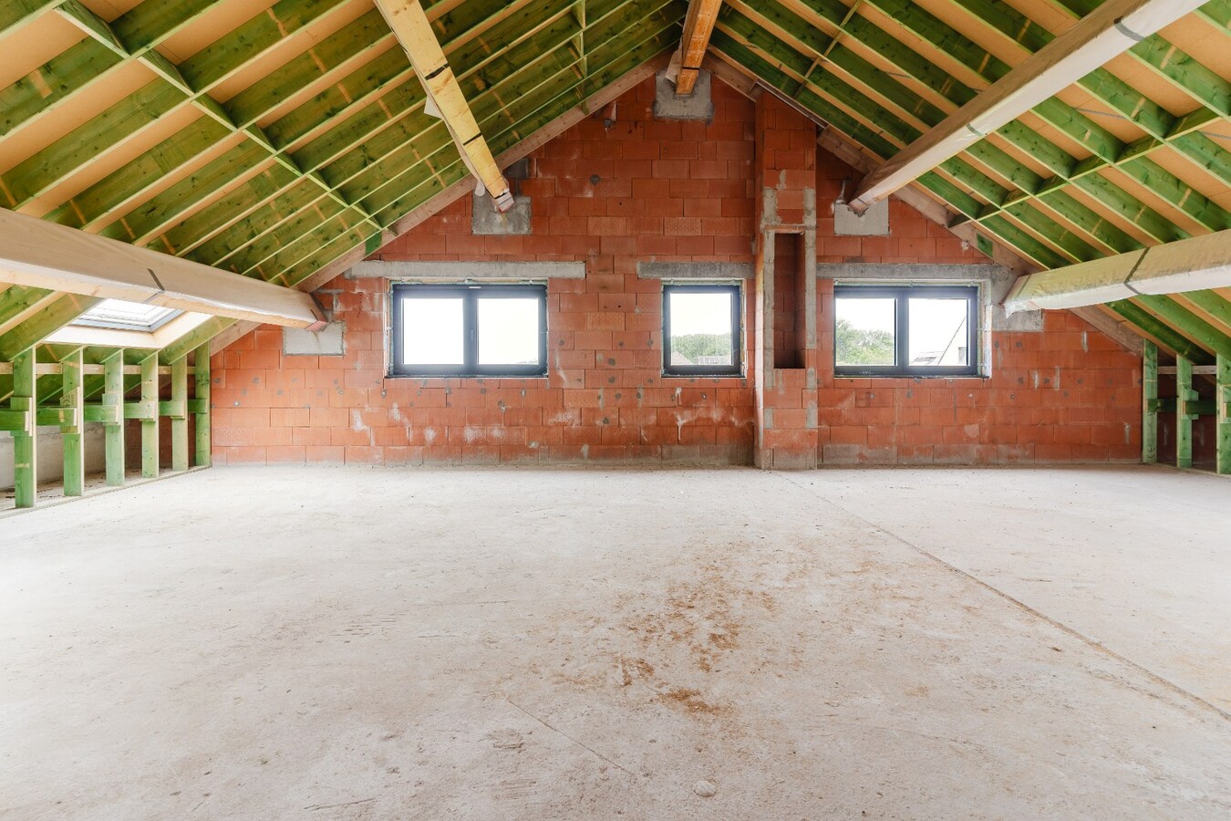 Casco-penthouse met prachtige vergezichten. 