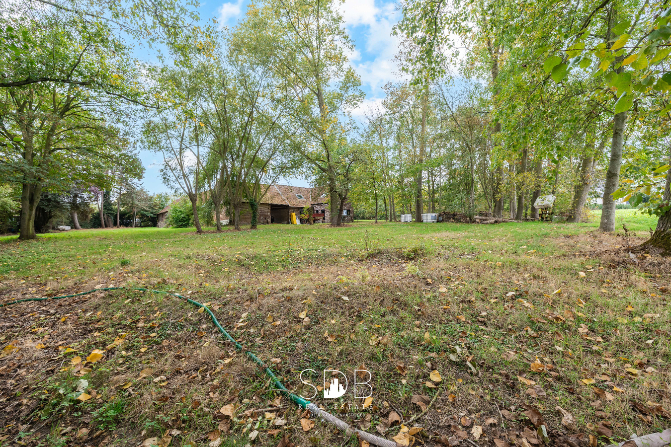Authentieke hoeve met achterliggend groen op 5.192m² 