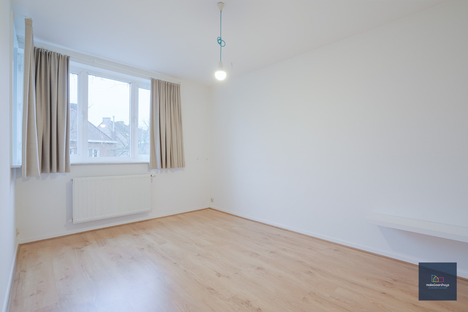 Ruime woning met zicht op het Claeys Bouüaertpark 