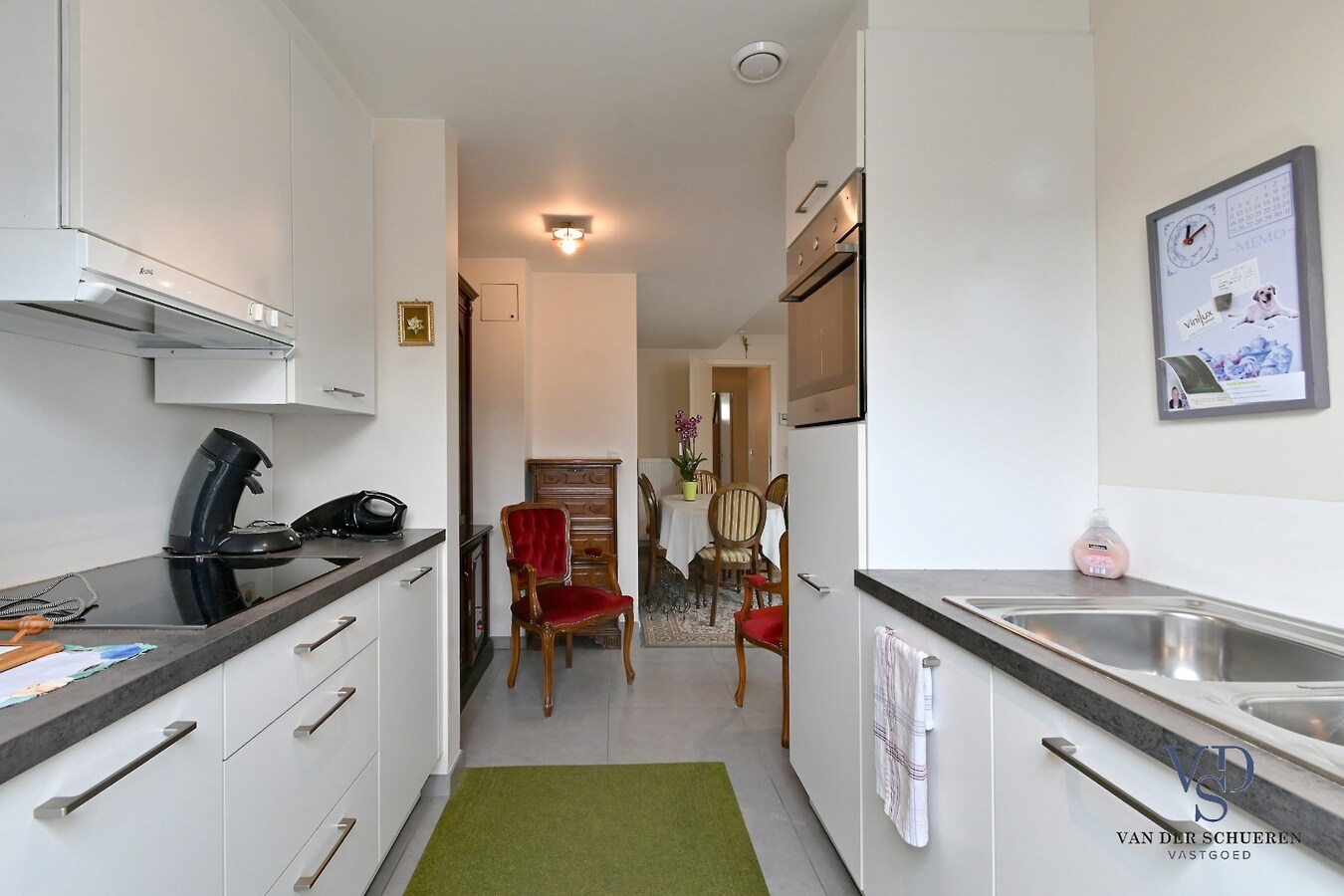 Aangenaam appartement in centrum Asper. 