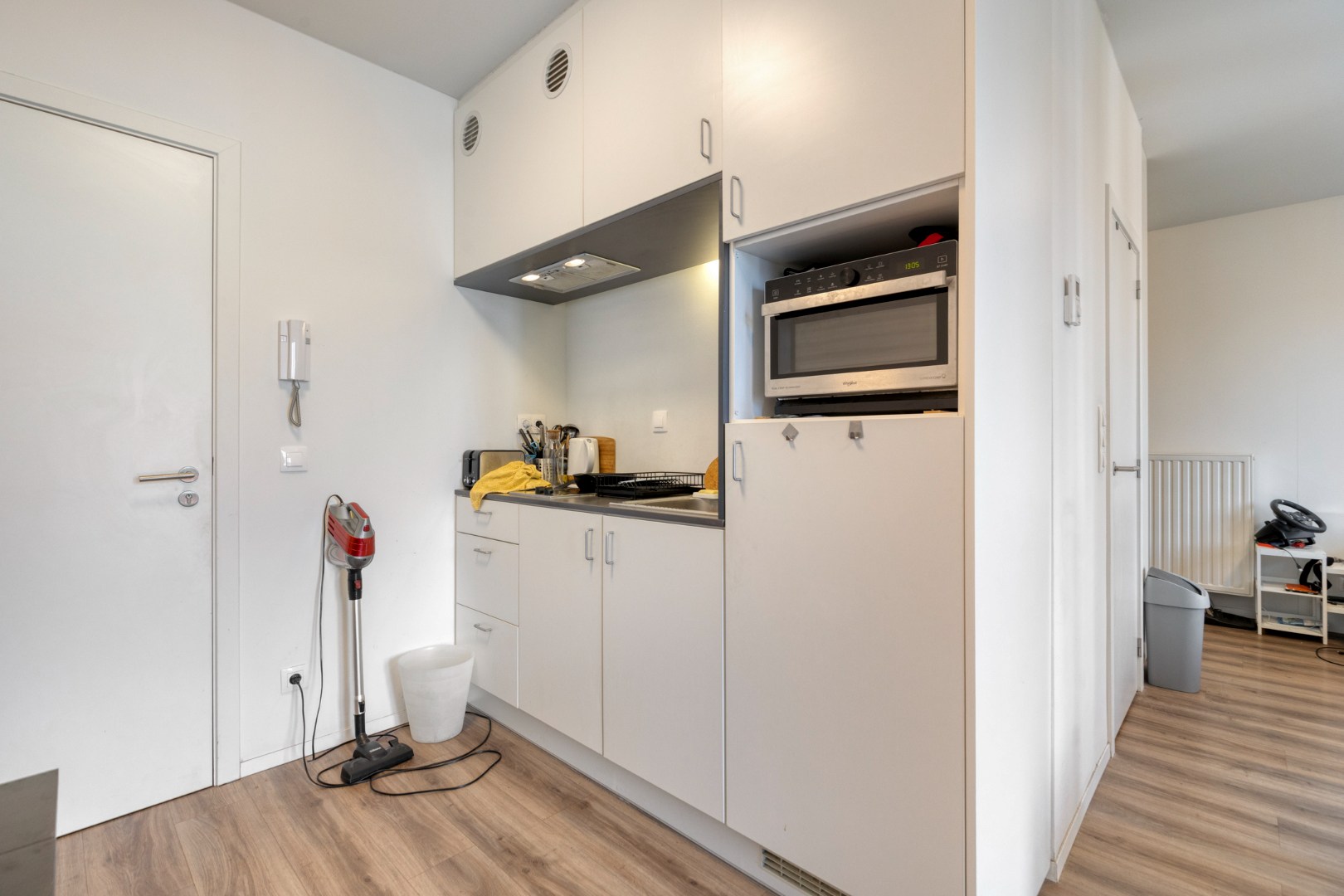 Bemeubelde studio 37m² met gemeenschappelijke ruimtes en fietsenstalling in centrum Leuven - EPC 121,49KWH/m² 