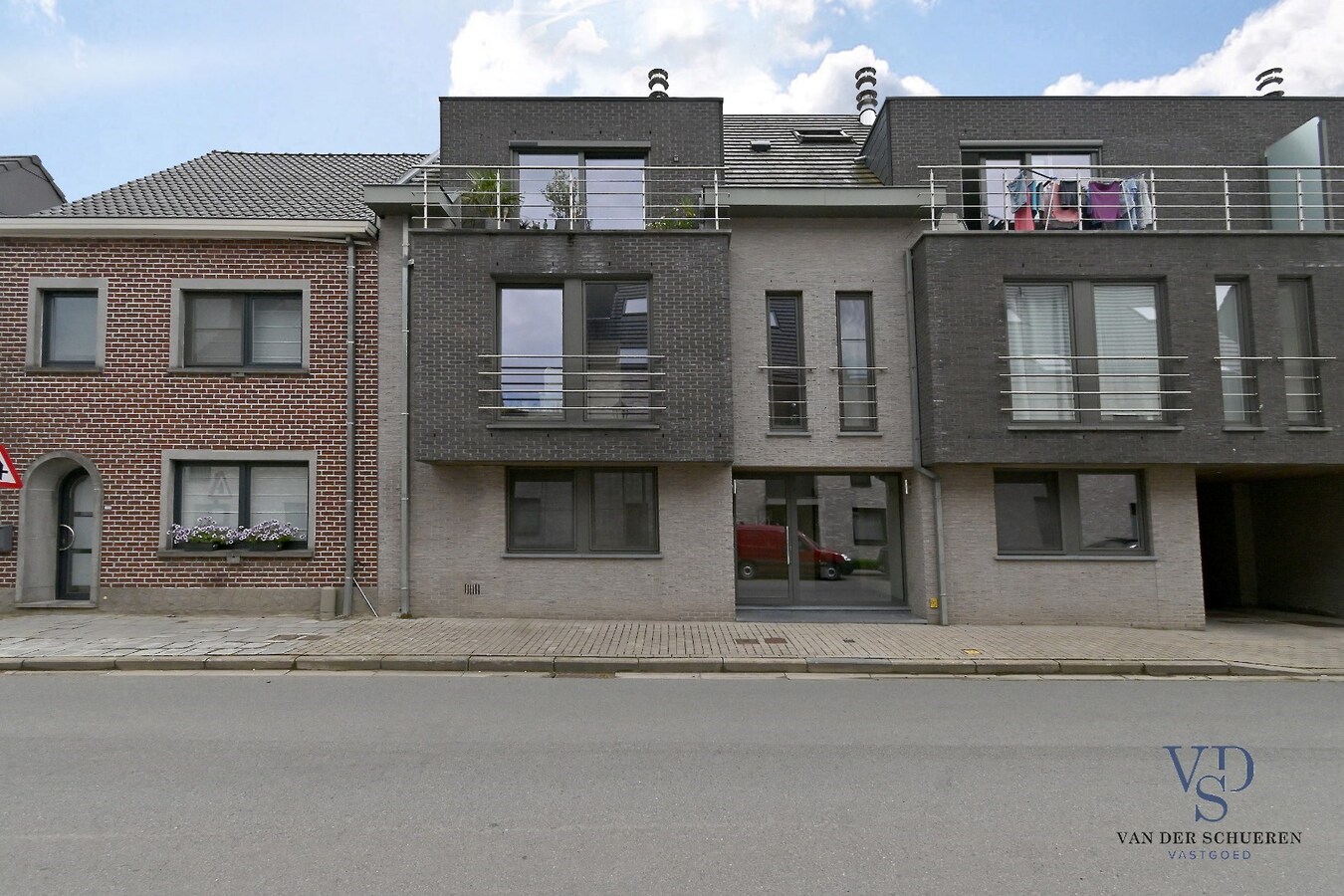 Aangenaam appartement in centrum Asper. 