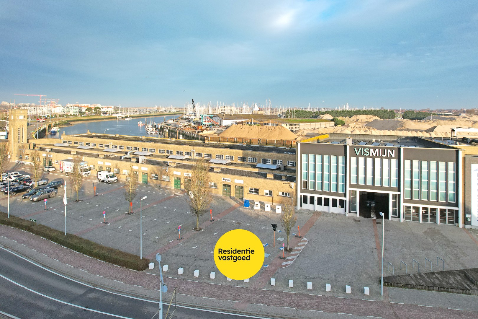 Handelshuis / projectgrond op topligging aan de Kaai – Nieuwpoort-Stad 