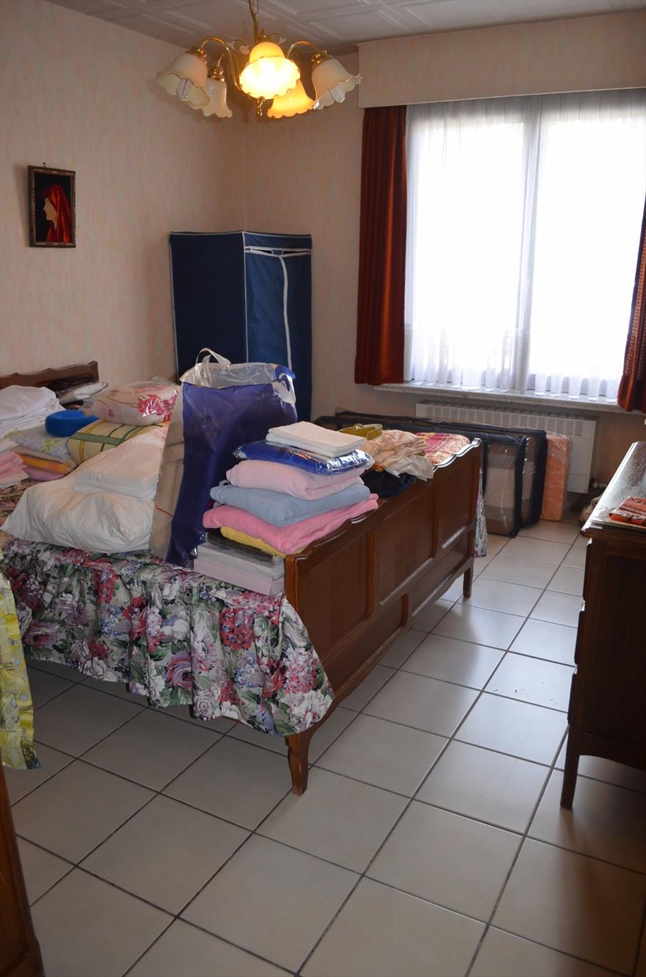 Gelijkvloers app. 2 slpks, tuin en garage te Adegem 