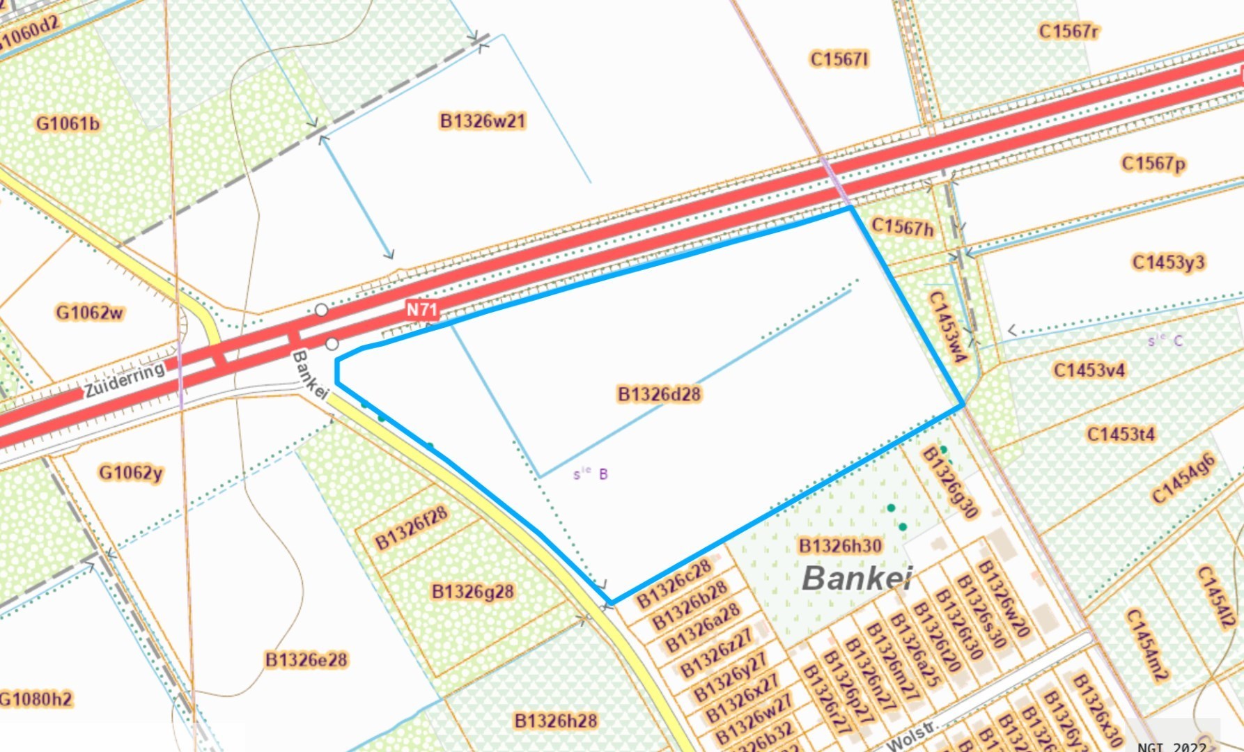 Recent geplant bos van 5ha 10a 79ca in Balen-Wezel 