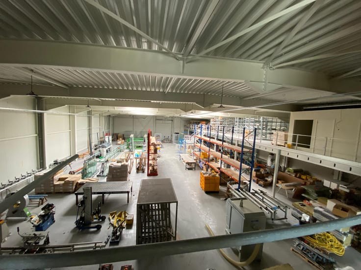 Nieuwbouw magazijn ±1.200 m² op toplocatie in bedrijvenpark De Zwaan – Schoten! 