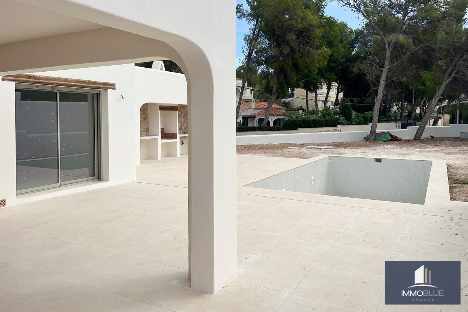 villa de lux de style Ibiza. 