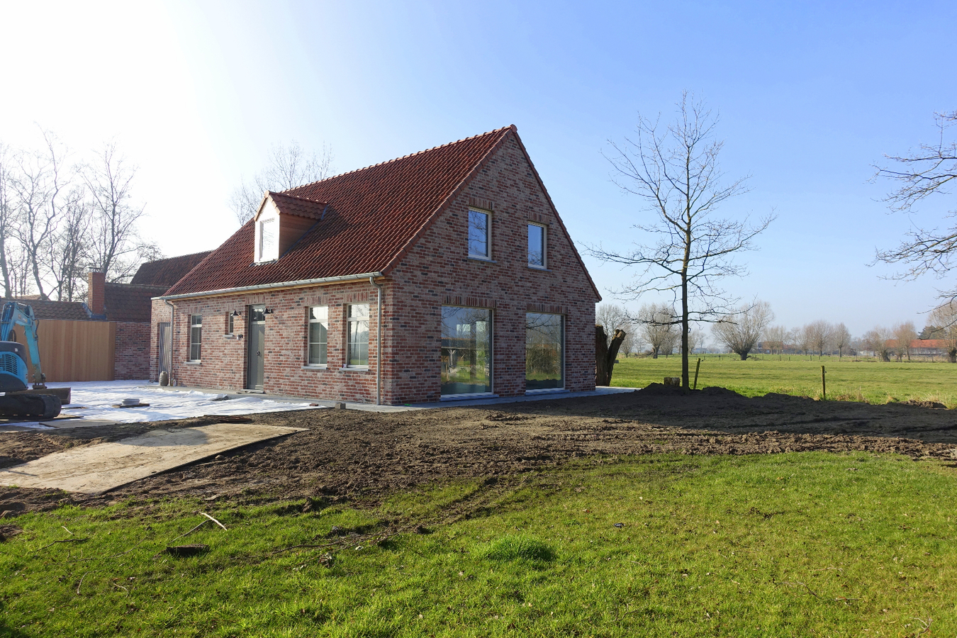 Prachtige nieuwbouw villa met landelijk zicht 