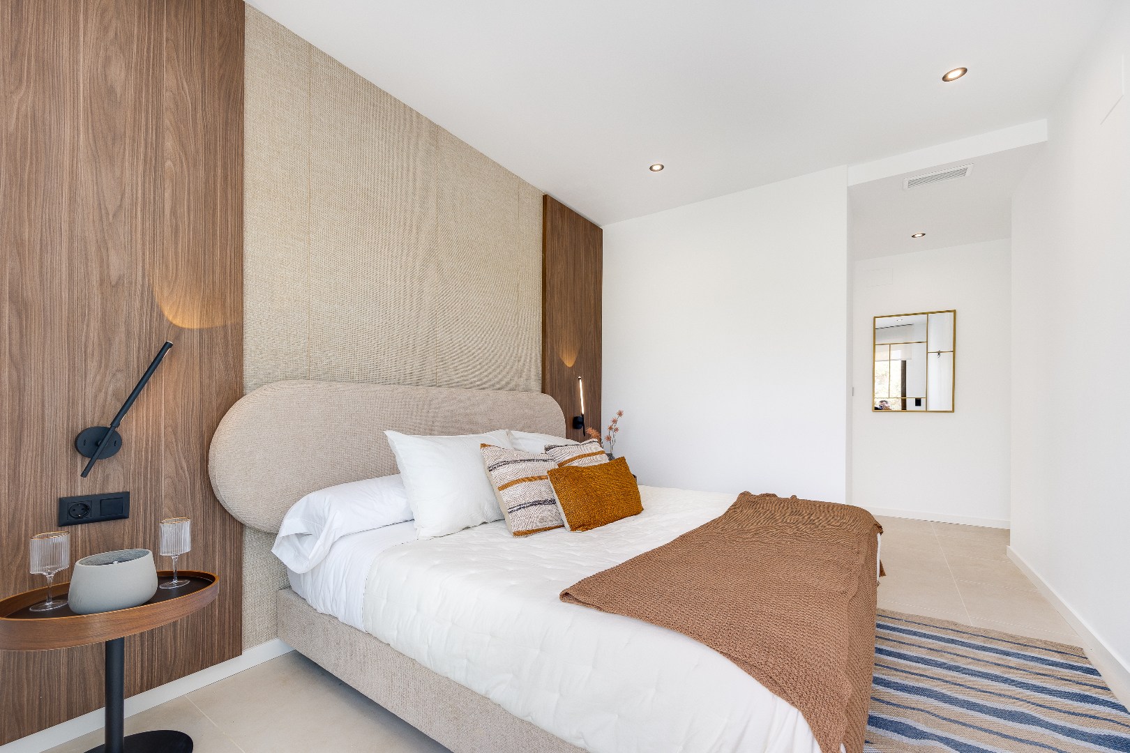 Masterbedroom with dressing and bathroom