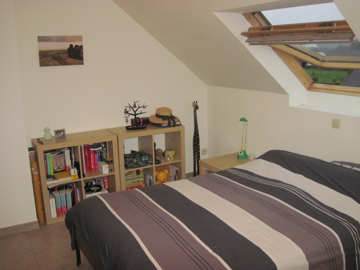 Tof en ruim 1-slp-appartement. Met terras. Met garage. 