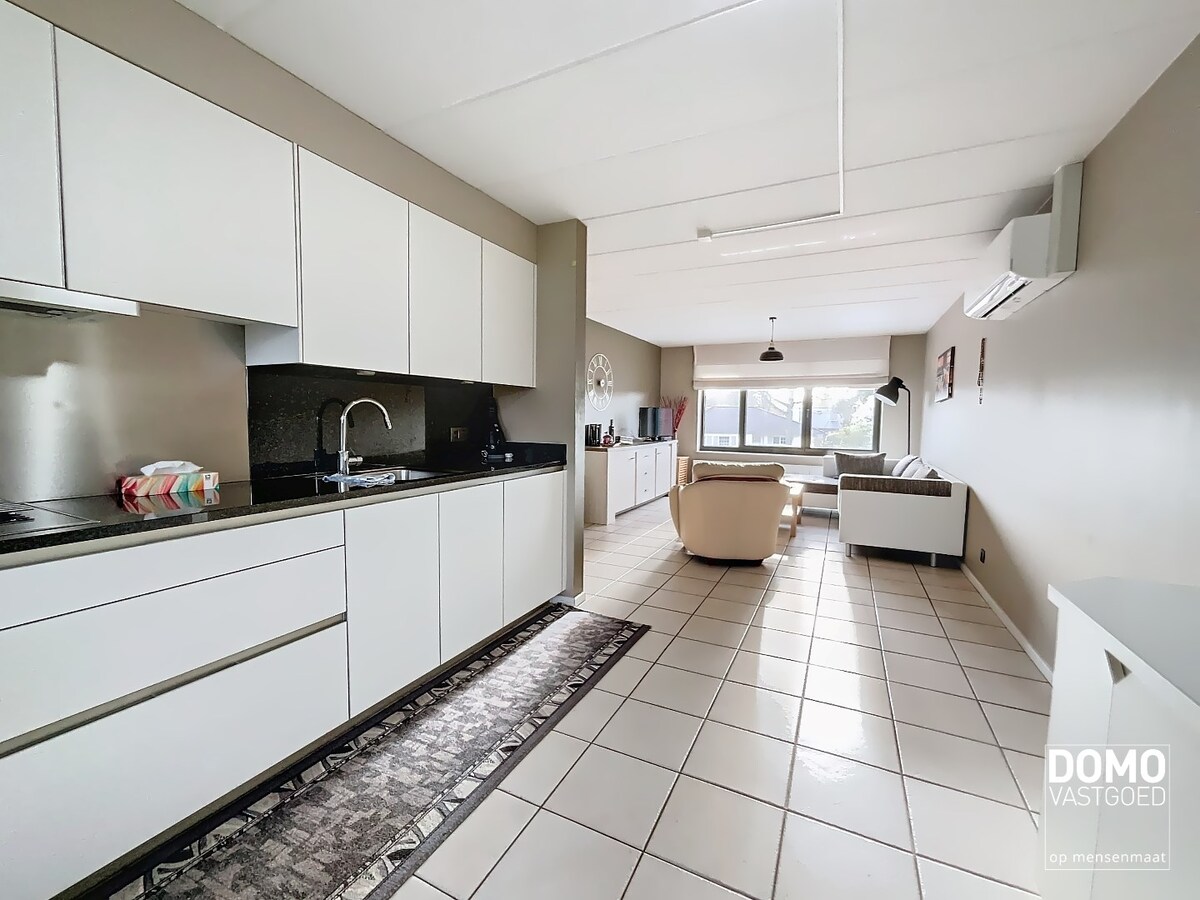 RUIM APPARTEMENT MET TUIN EN 2 SLAAPKAMERS TE HUUR IN HEUSDEN-ZOLDER 