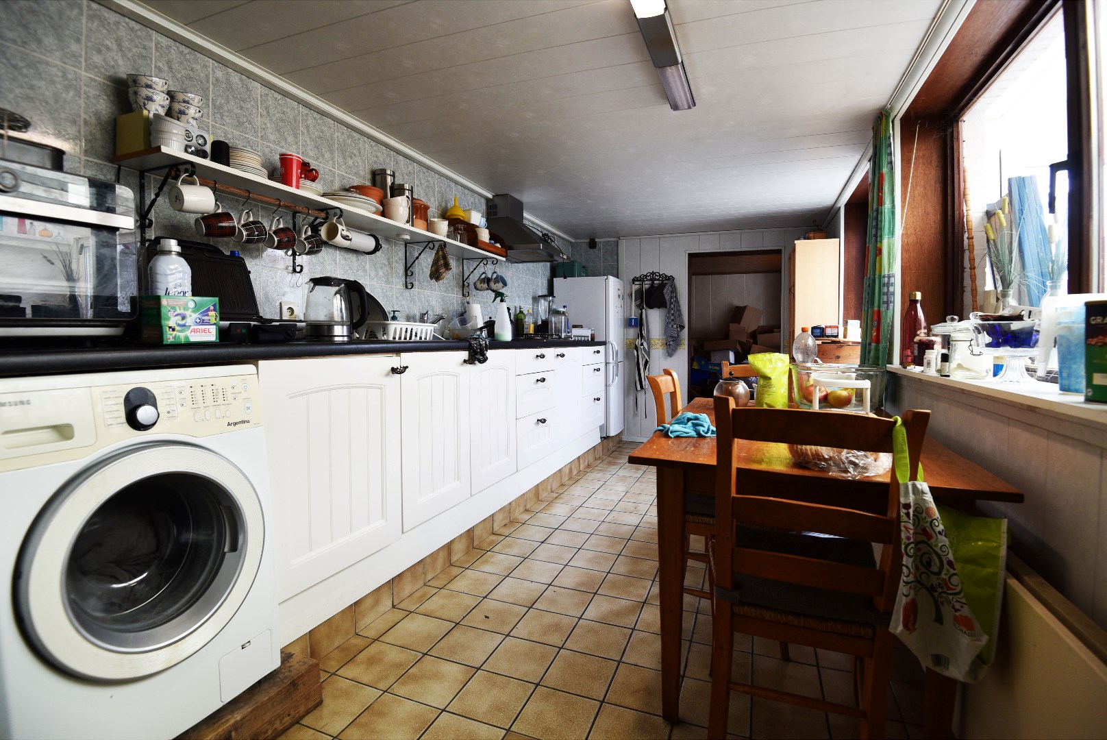 Op te frissen rijwoning met 3 slpks en tuin te Blankenberge (Uitkerke) 