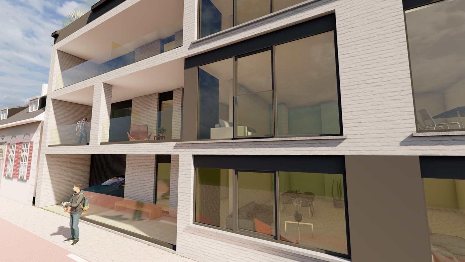 Nieuwbouwproject pal in het centrum van Houthulst 