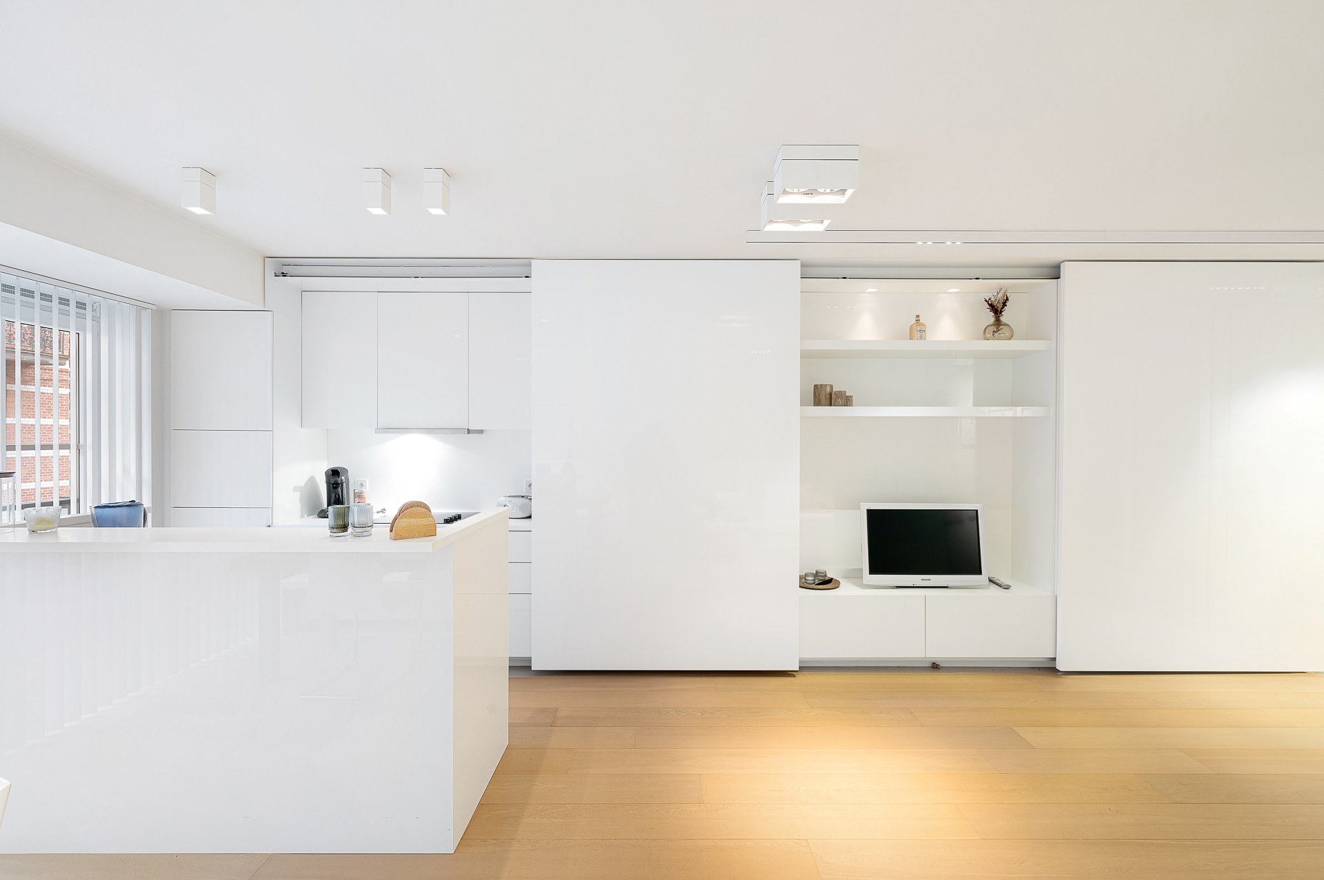 Appartement confortable avec 2 chambres dans un bâtiment récent, situé au centre de l'avenue Fincentlaan à Knokke. 