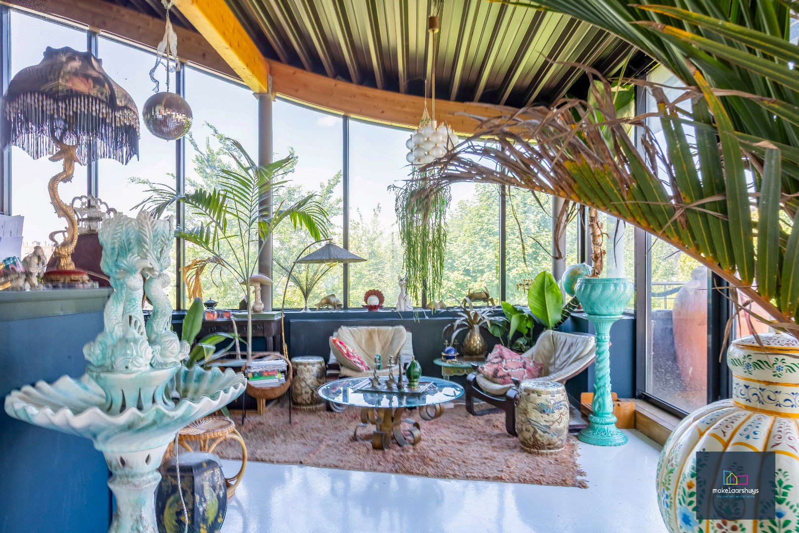 Unieke penthouse met prachtig terras en garagebox te Visserij 