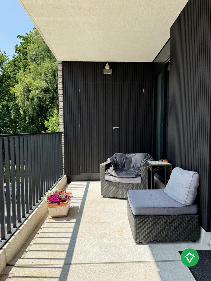 Modern 1-slaapkamerappartement met ruim terras aan de Vaartdijk in Brugge – EPC A 