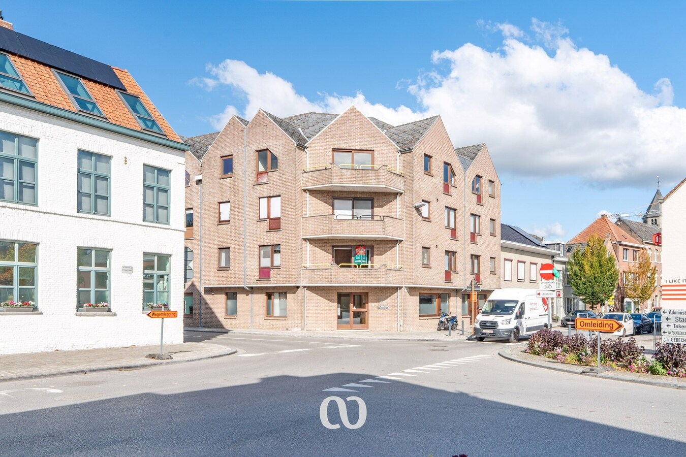 Gezellig en lichtrijk appartement met garage in het centrum van Oudenaarde 