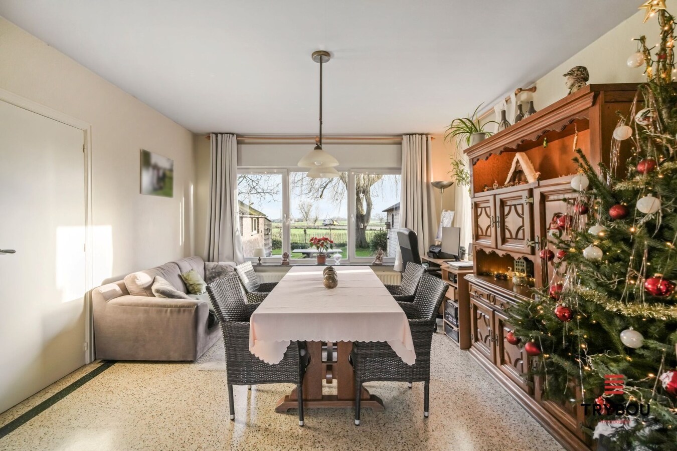 🏡 Ruime kangoeroewoning met prachtig tuinzicht in Klerkenstraat 31 – Kortemark 