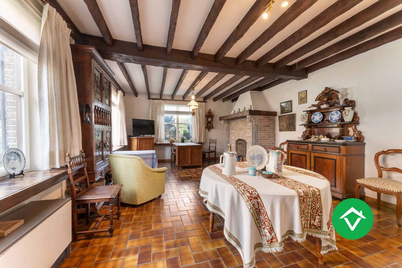 Alleenstaande woning met 3 slaapkamers te Gullegem 