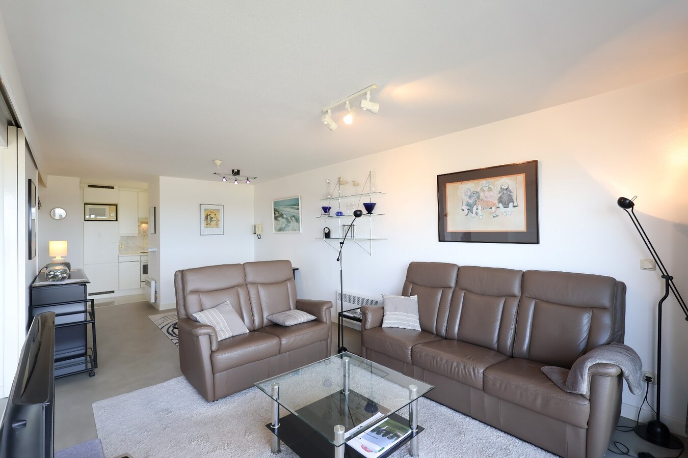 Appartement avec vue frontale sur mer à la Res. Plaza I 