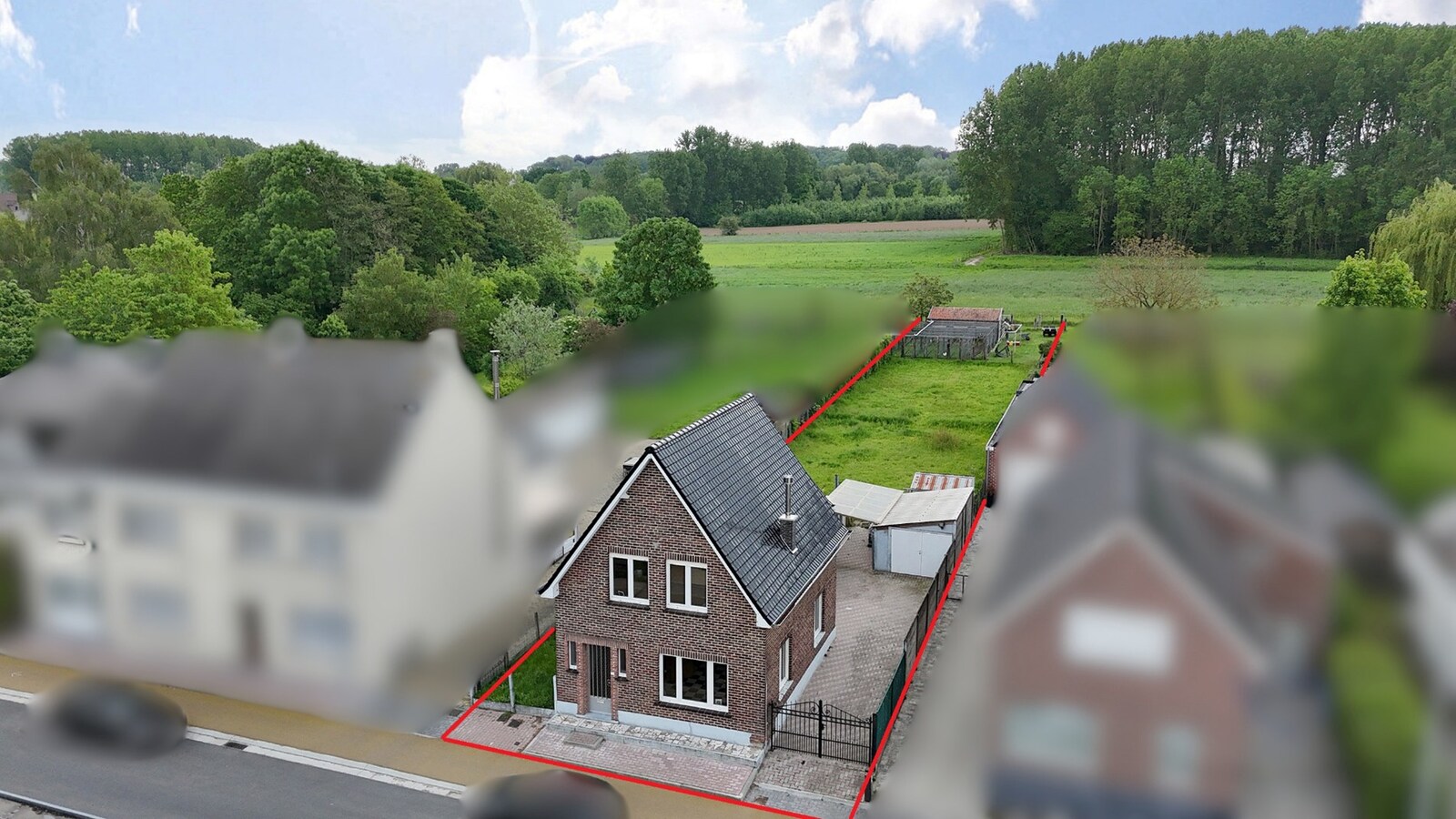 Charmante woning te Landskouter. 