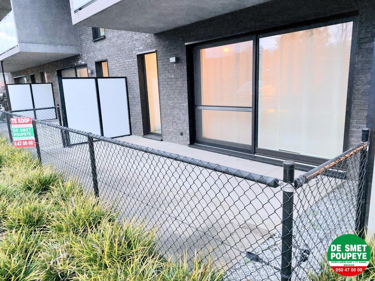 Recent energiezuinig gelijkvloersappartement 