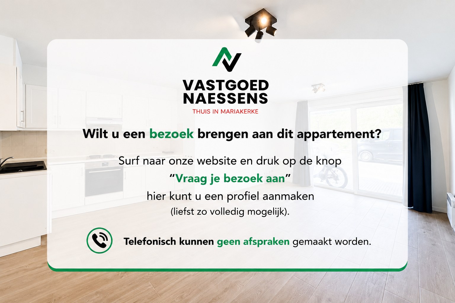 GELIJKVLOERSE STUDIO VLAKBIJ ZEEDIJK 