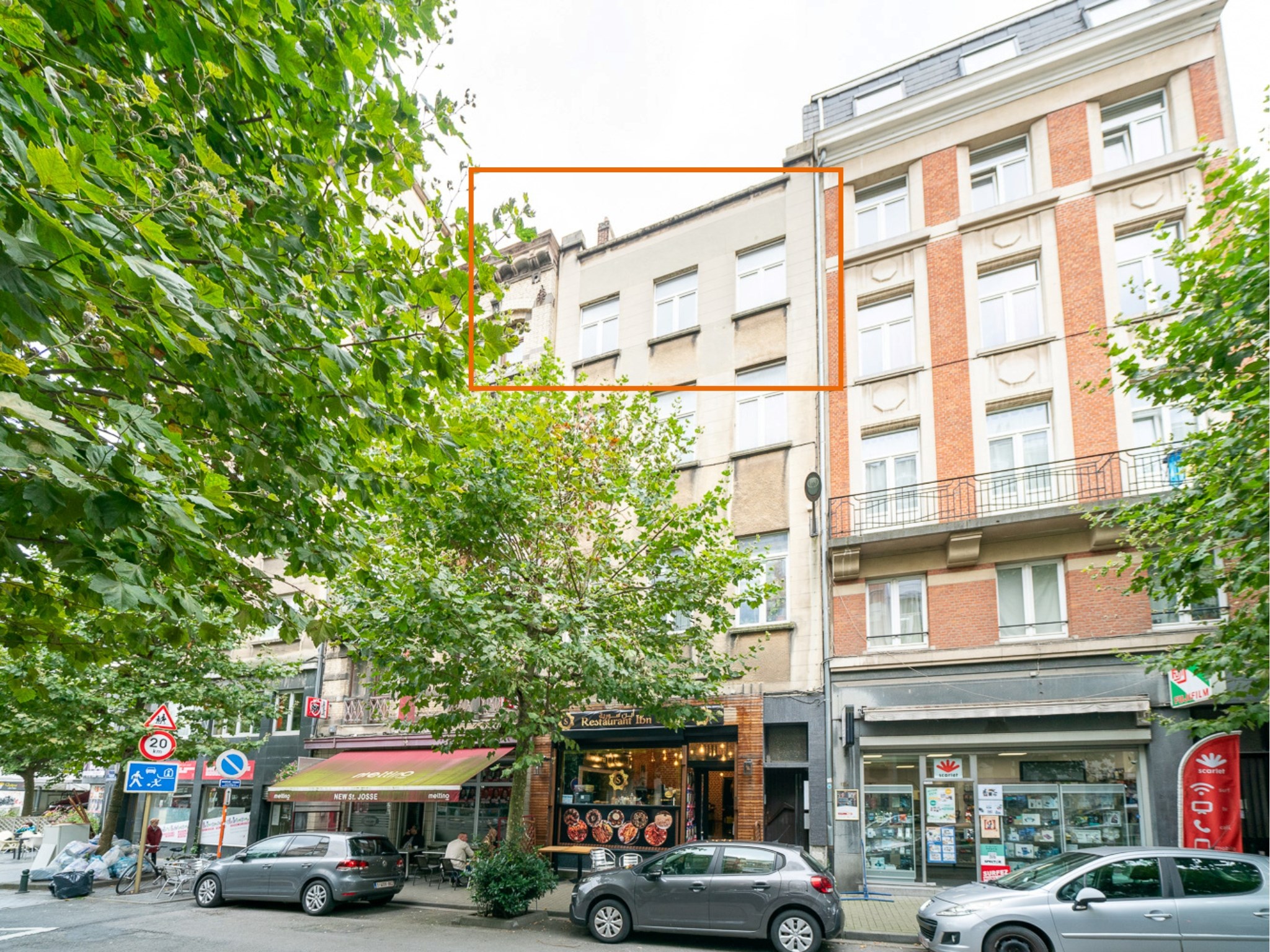 Ruim appartement met 2 slaapkamers en balkon 