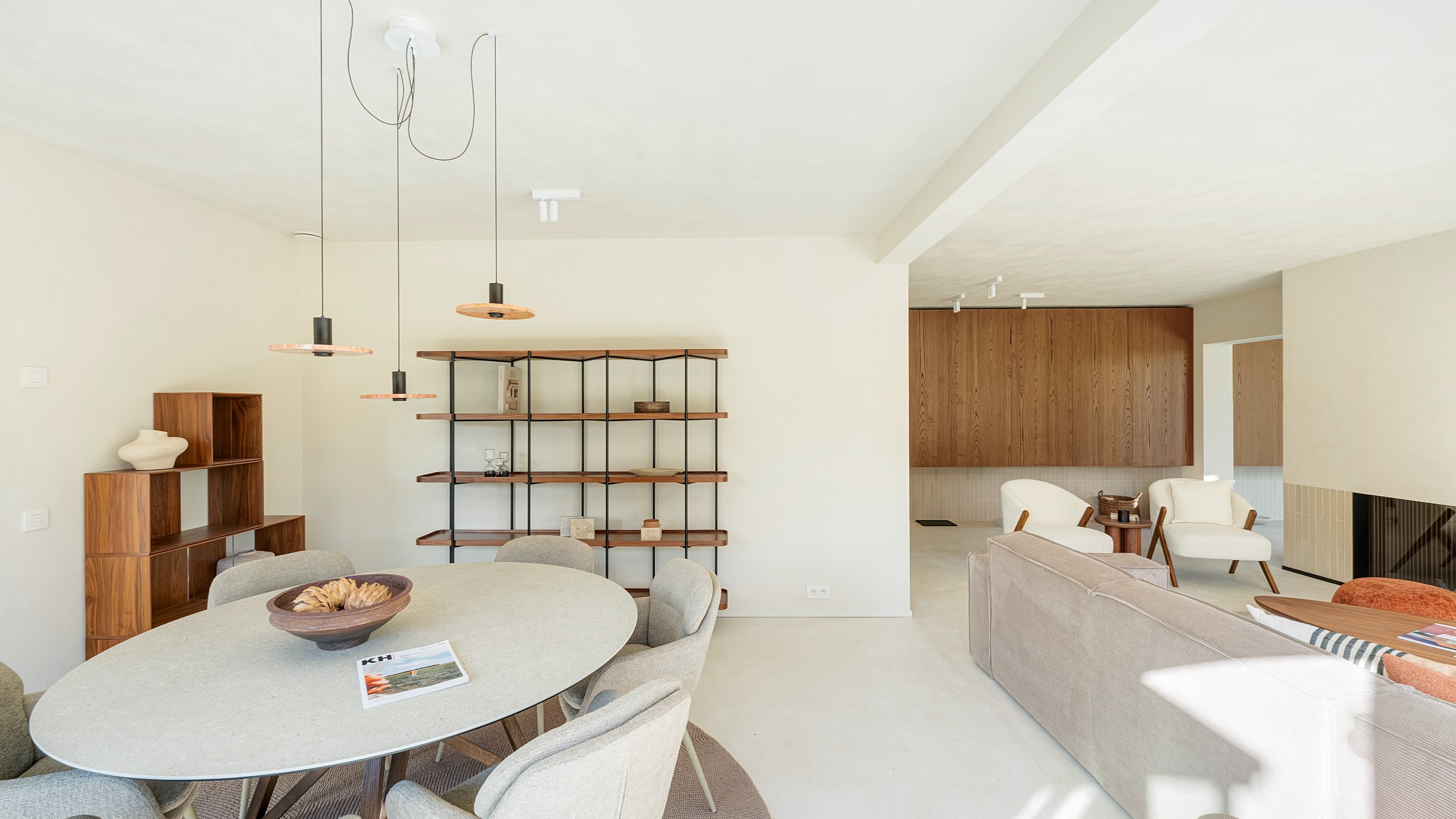 Villa de luxe rénovée dans un quartier résidentiel. 