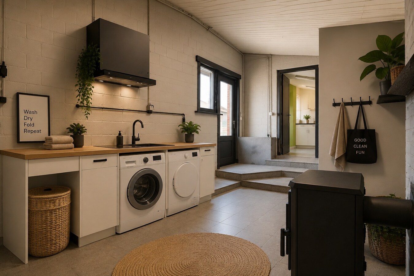 Charmante en ruime woning met grote tuin op 1.218 m² in het gezellige Lendelede met LOODS ! 