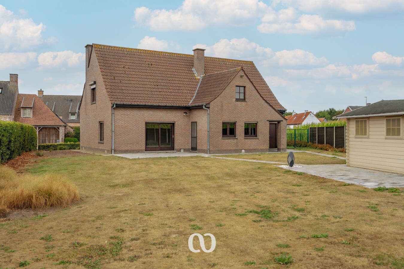 Prachtig gelegen woning met fantastisch uitzicht in Mullem 