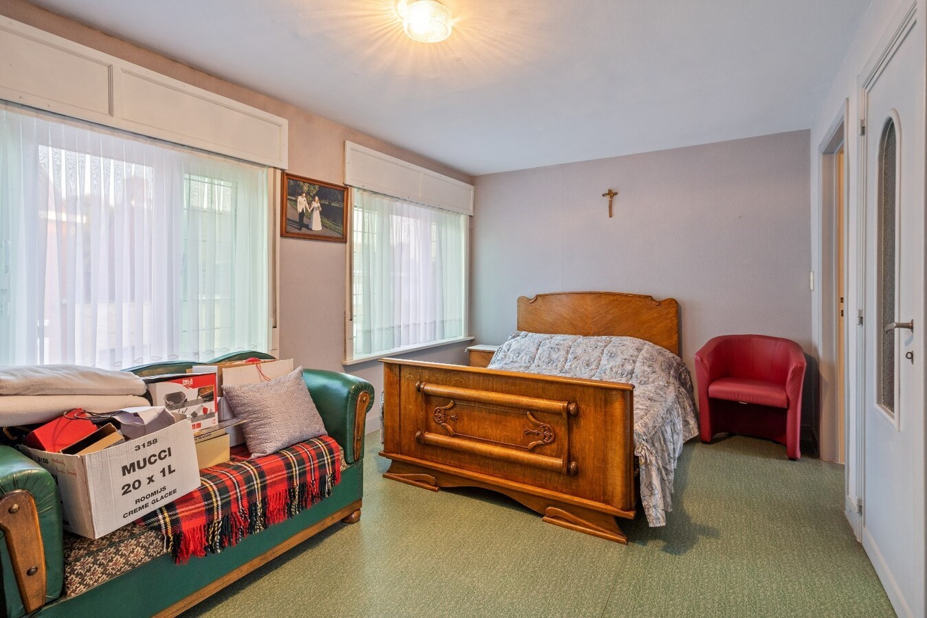 Degelijk gebouwde woning met drie ruime slaapkamers 