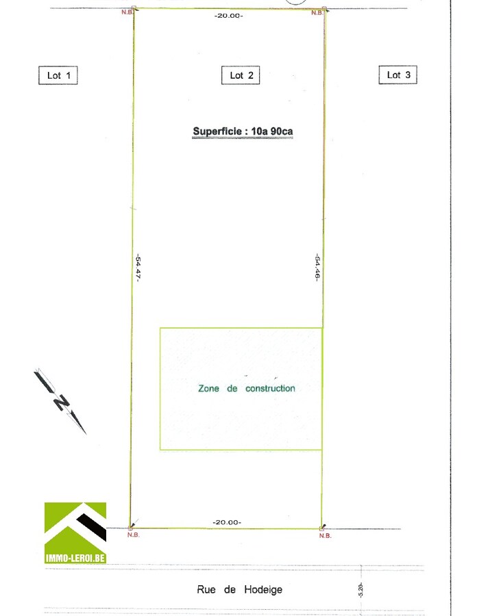 Te koop grond - Lantremange