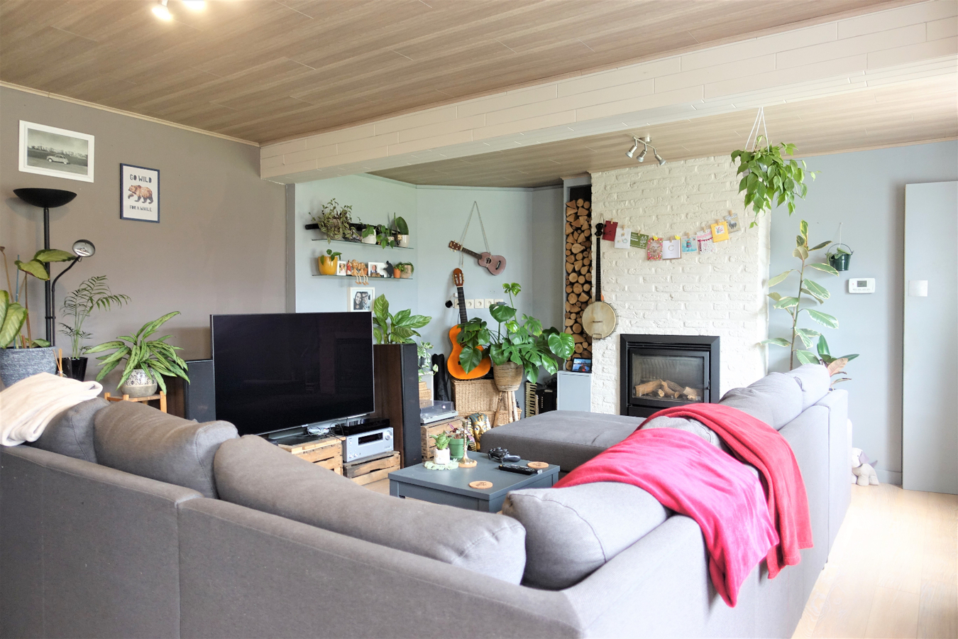 Landelijke woning met tuin en dubbele garage 