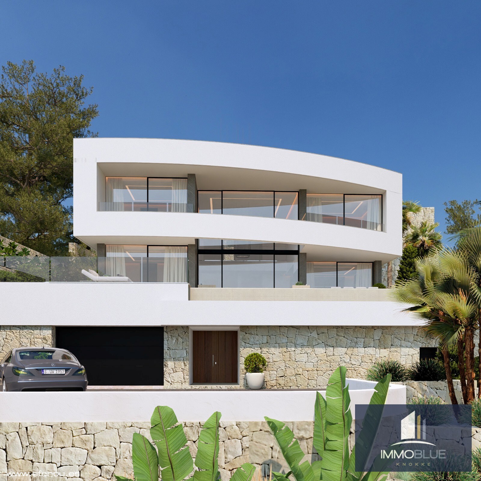 Ruime villa met uitzicht op de Peñón de Ifach in Calpe” 