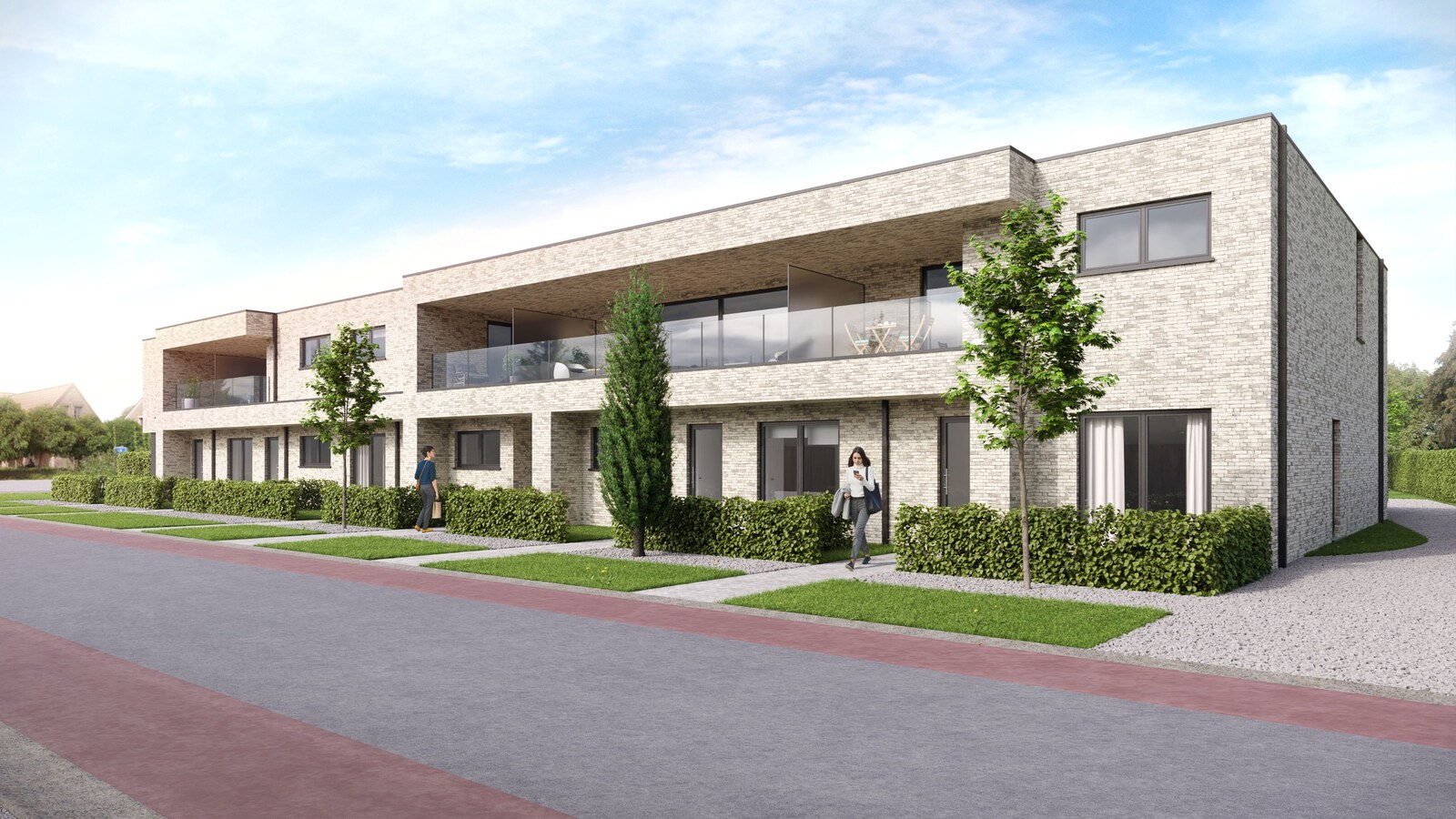 Residentie Zilverberk te Lanklaar: 10 riante appartementen 