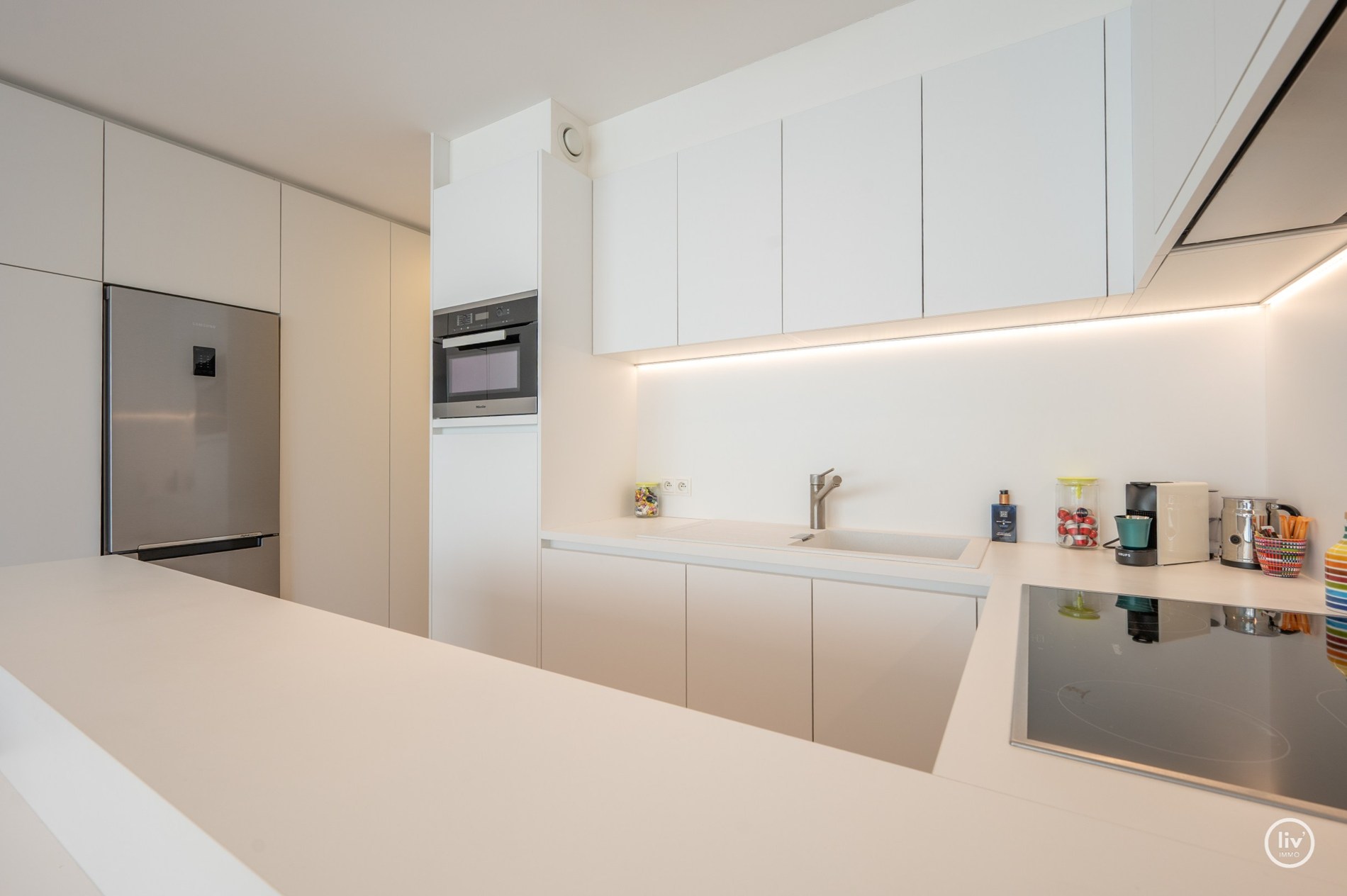 Zeer aangenaam en tevens recent appartement in centrum Knokke. 