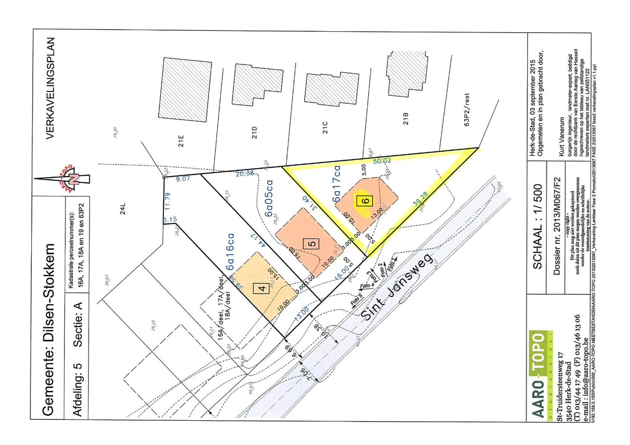 Lanklaar : Residentieel gelegen bouwperceel voor open bebouwing- nabij oude Kanaalarm 