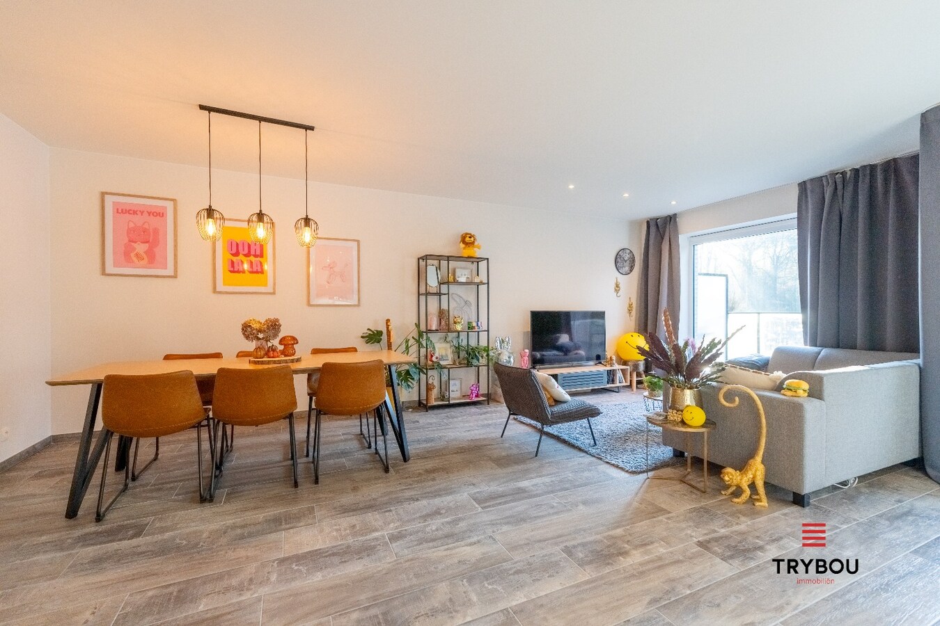 Prachtig gelegen - ruim energiezuinig appartement met 2 slaapkamers 