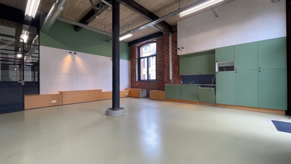 Uniek loftkantoor te huur nabij 't Eilandje in Antwerpen