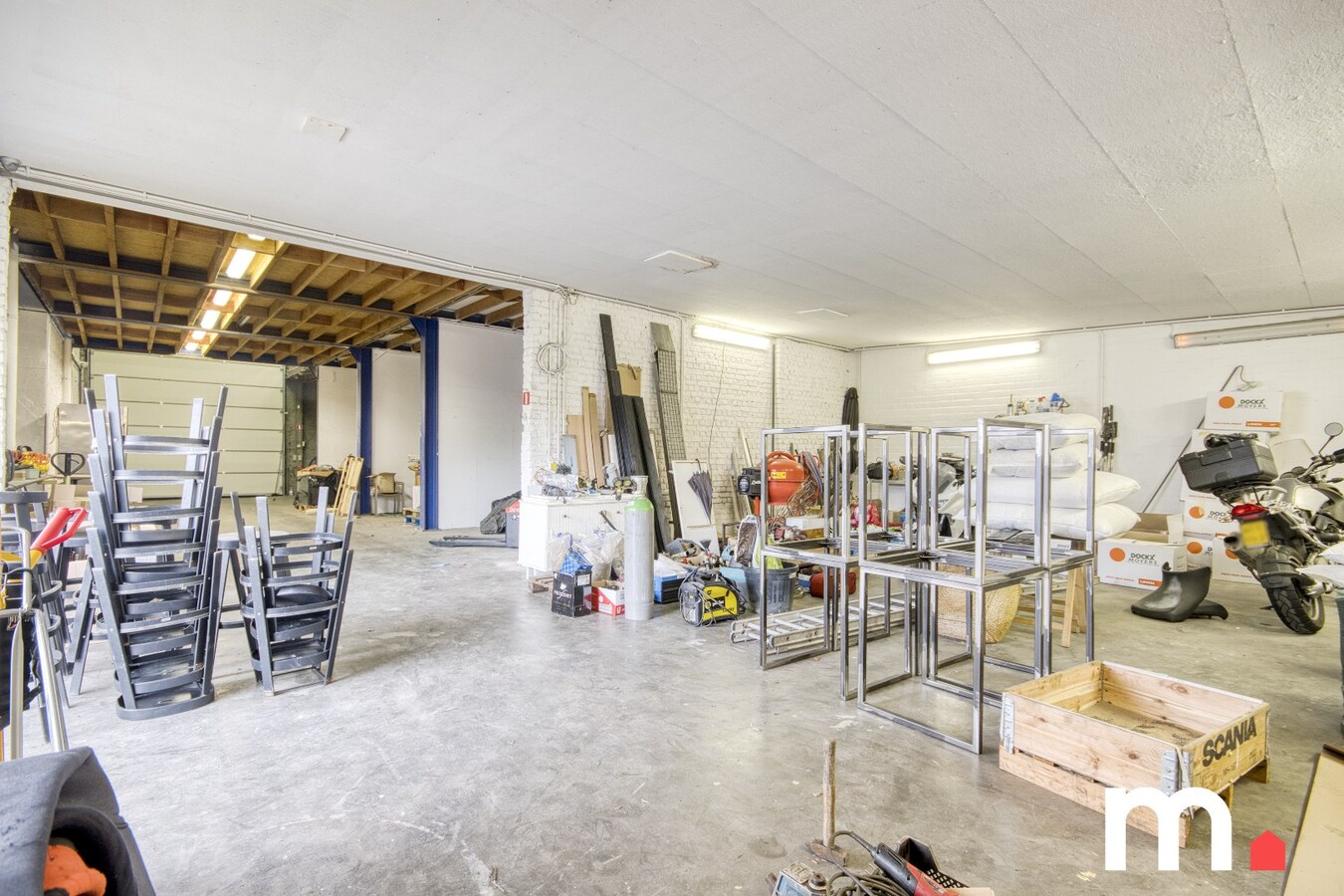 Ruime loods in Wevelgem te koop ! 500 m2 ! 