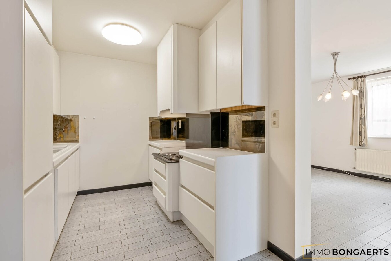 Gelijkvloers appartement met 2 slaapkamers 