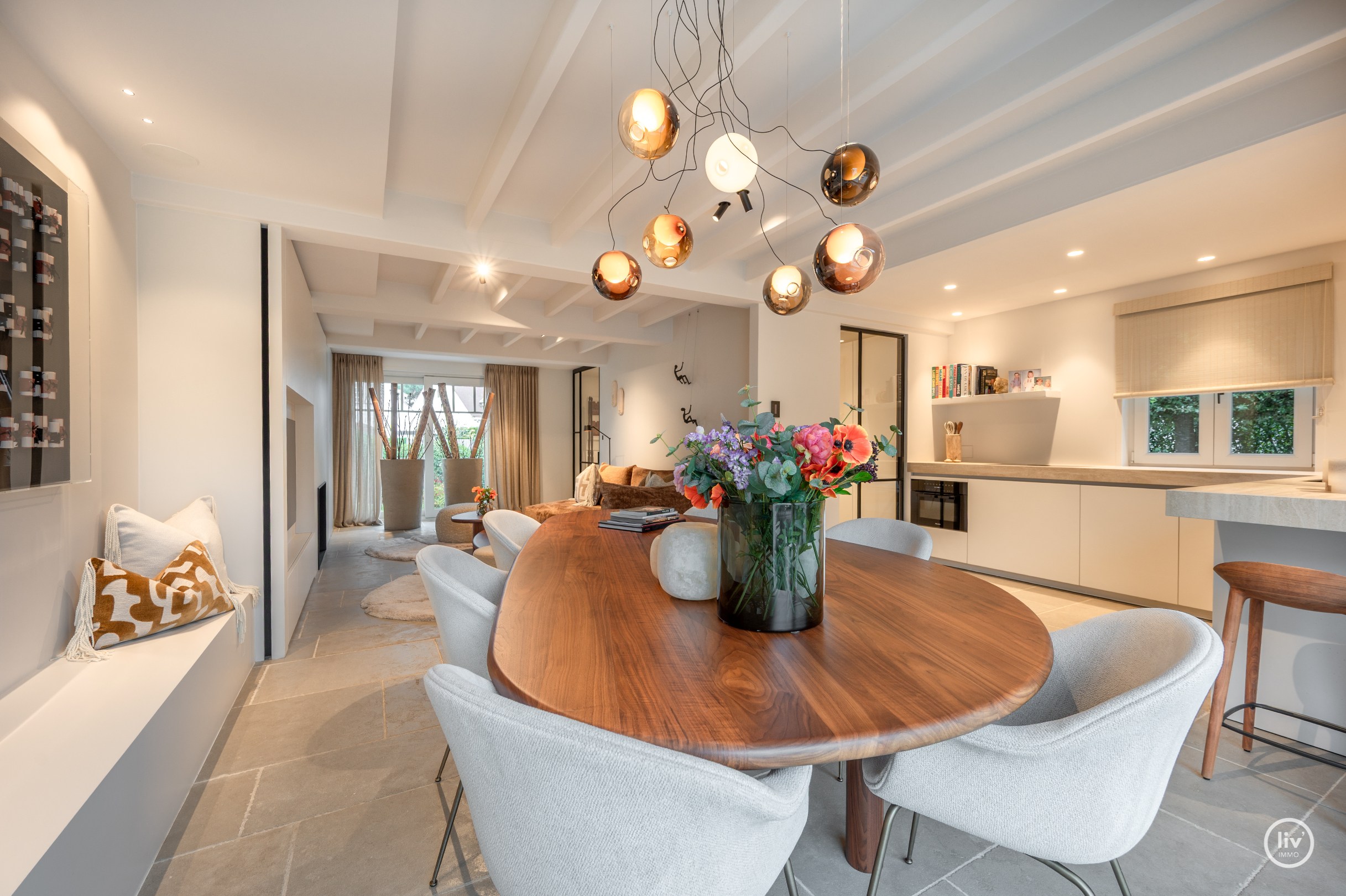 Exclusieve koppelvilla met verfijnde afwerking op toplocatie in het Zoute 