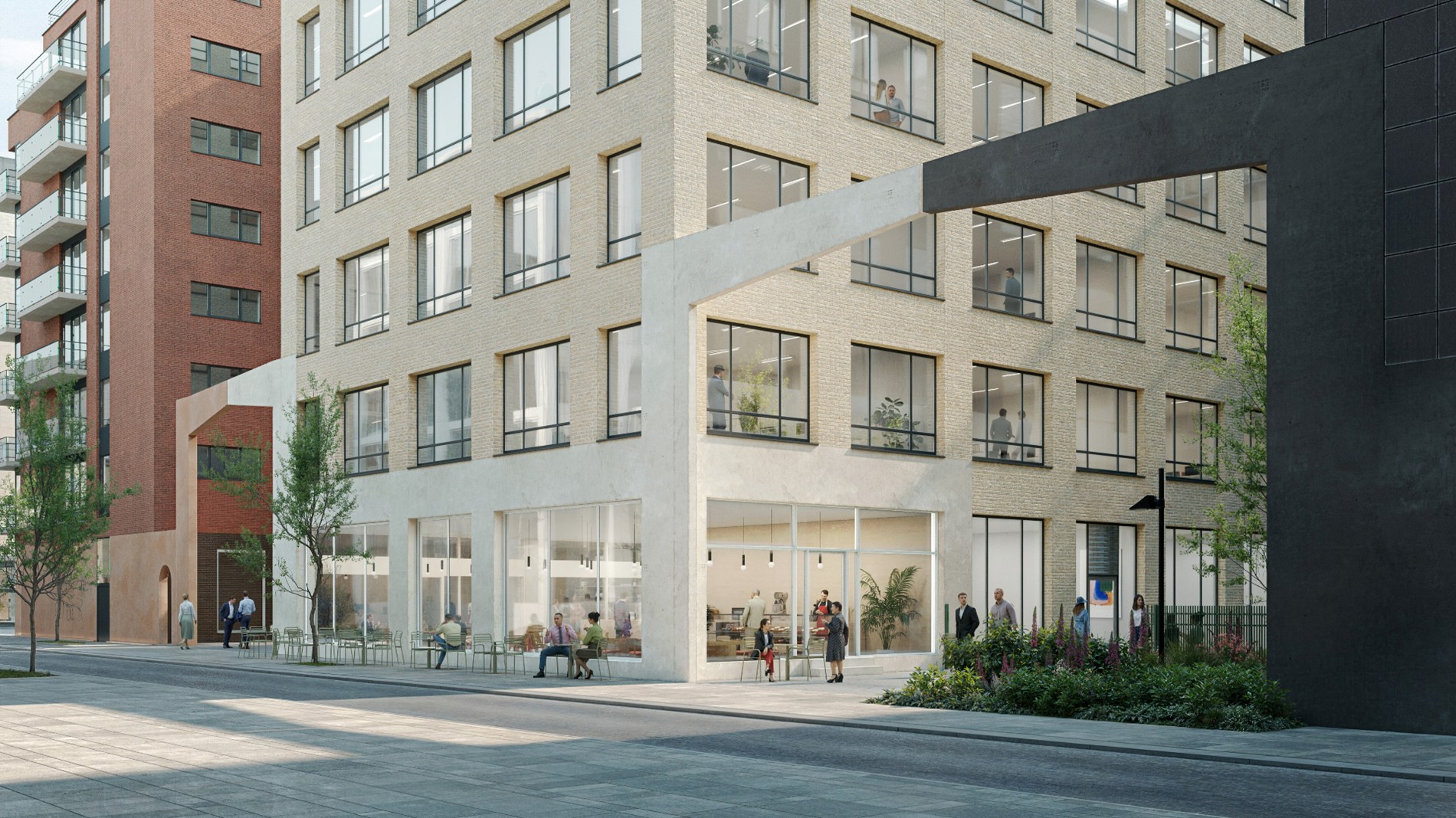 Moderne kantoren te huur vlak naast het Antwerpse Centraal Station