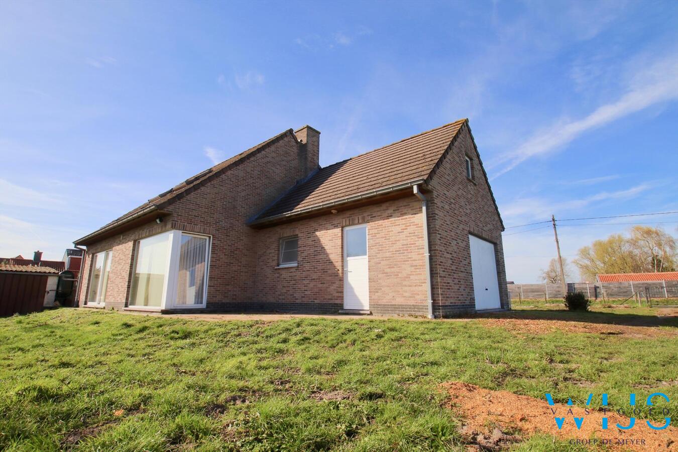 Praktisch landelijk gelegen woonhuis met 3 slaapkamers in Boekhoute! 