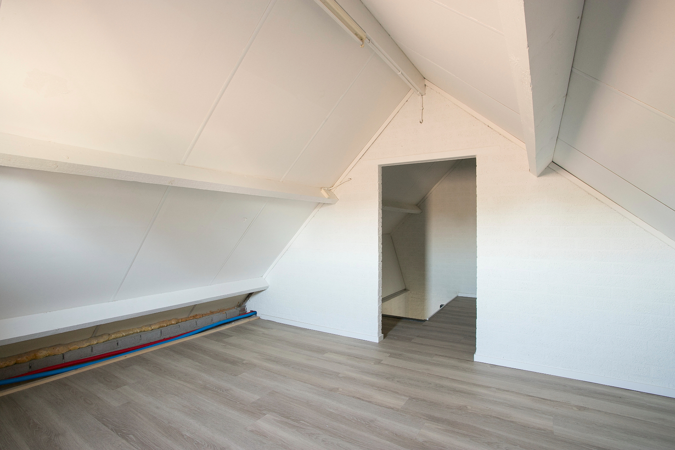 Deze vrijstaande woning met bedrijfsgebouwen staan aan de rand van Reusel tegen het bedrijventerrein. 