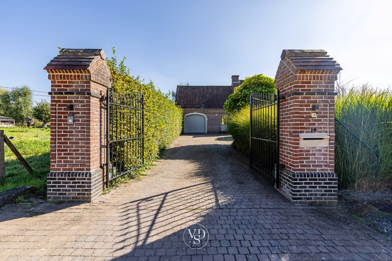Landelijke villa nabij de Schelde. 