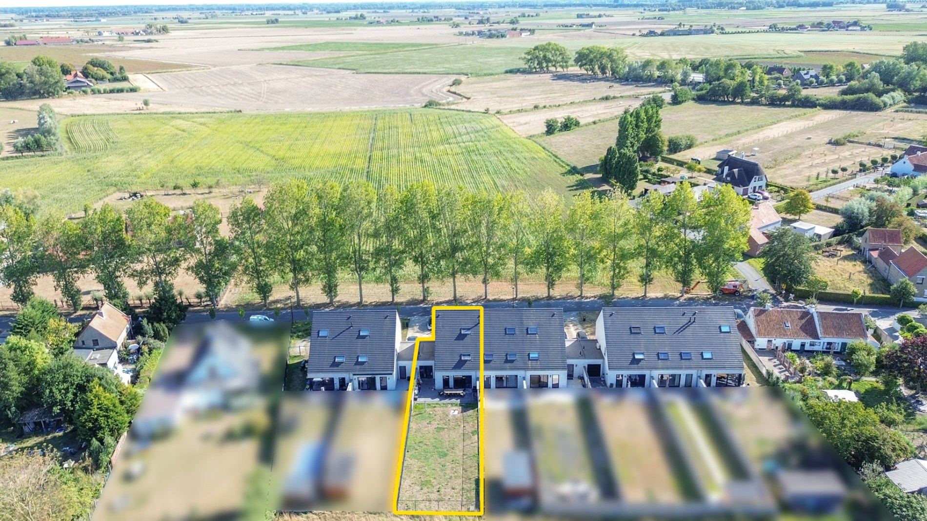 Moderne en energiezuinige halfopen bebouwing (2020) met 4 slaapkamers in Vosseslag, De Haan 